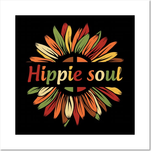 Hippie Soul Wall Art by StarsDesigns